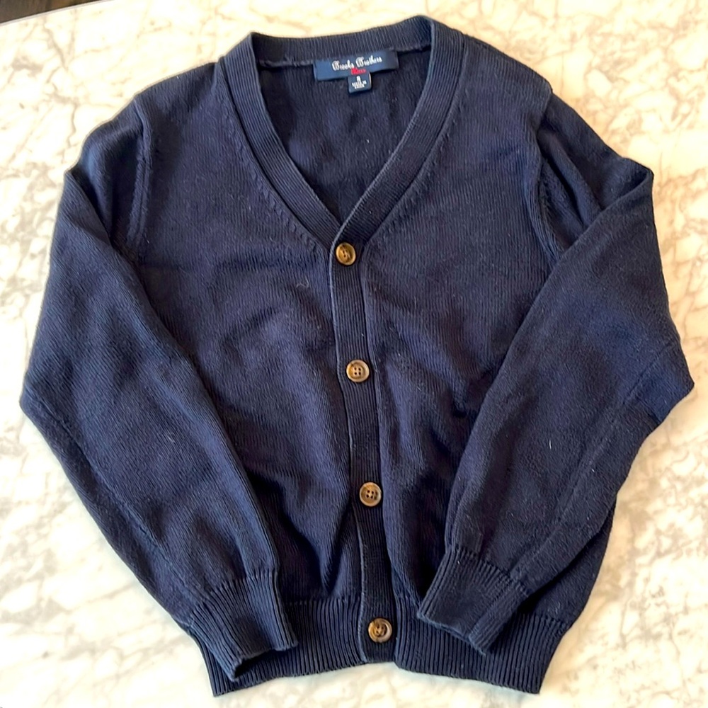 Brooks Brothers navy cardigan - In great shape.